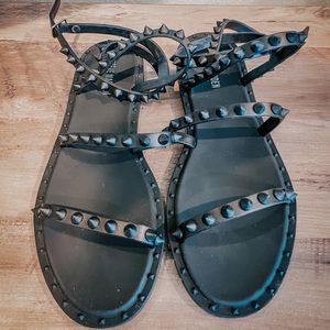 Steve Madden travel j jelly sandals - size 9 - worn once!